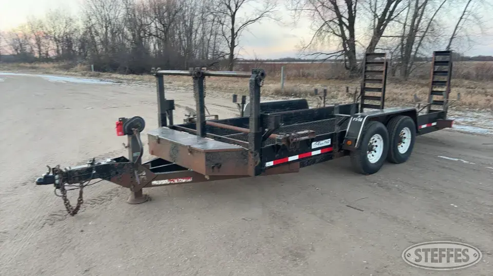 1999 Felling FT-14 Flatbed Trailer