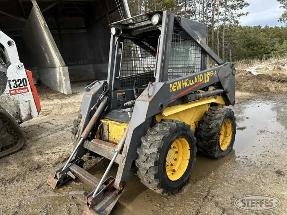 2000 New Holland LS160 Super Boom Wheeled Skid Steer
