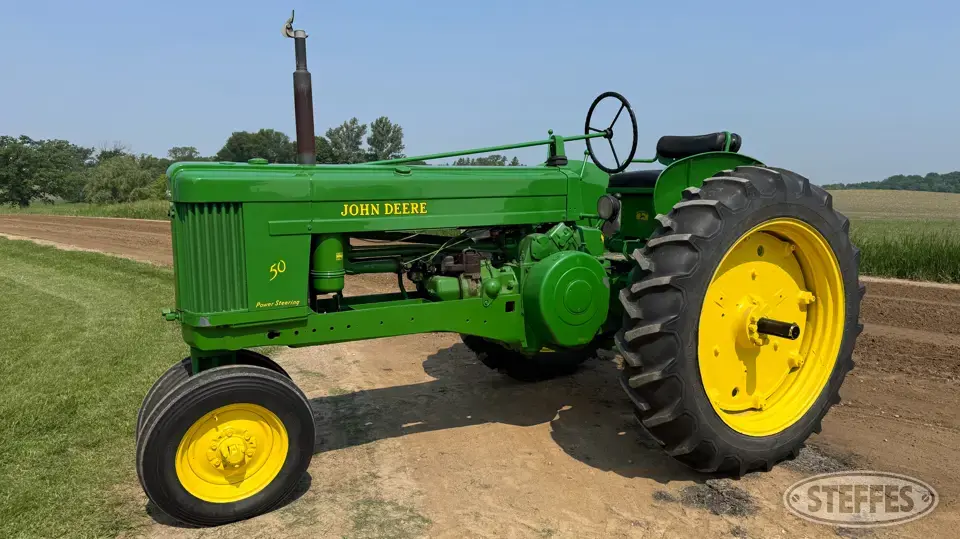 1956 John Deere 50 Collectible Show Tractors-Stationary Engine