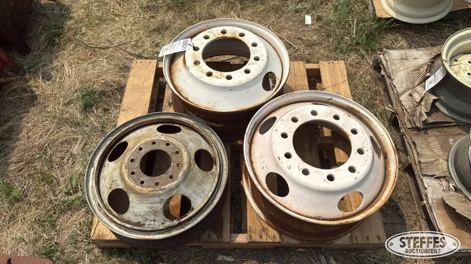 (3) Steel wheels Truck-Trailer Part