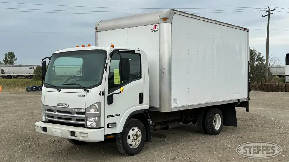 2008 Isuzu NPR Single Axle Boxed Truck
