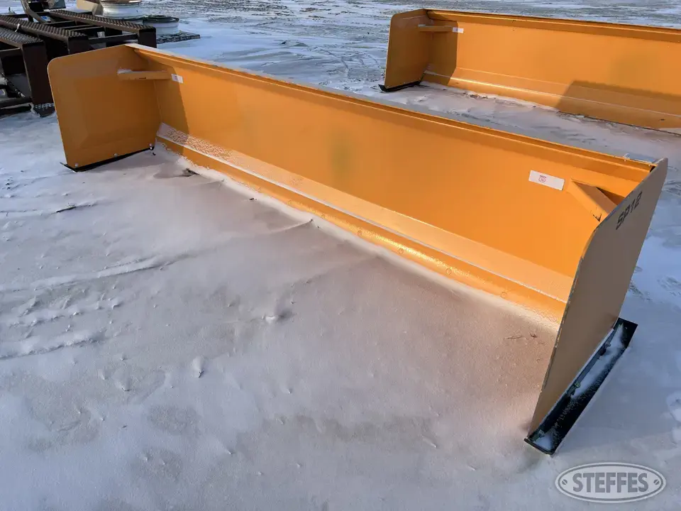 2023 Industrias America SP12 Skid Steer Snow Pushers and Snowblower