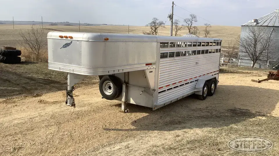 1993 Featherlite Gooseneck Livestock Trailer