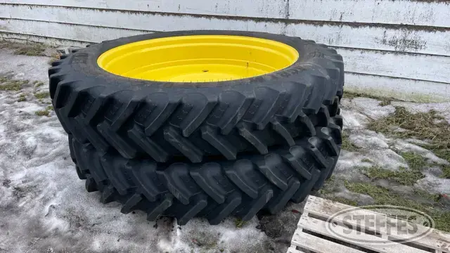 (2) BKT 380/90R54 tires