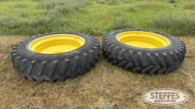 (2) 18.4R46 tires