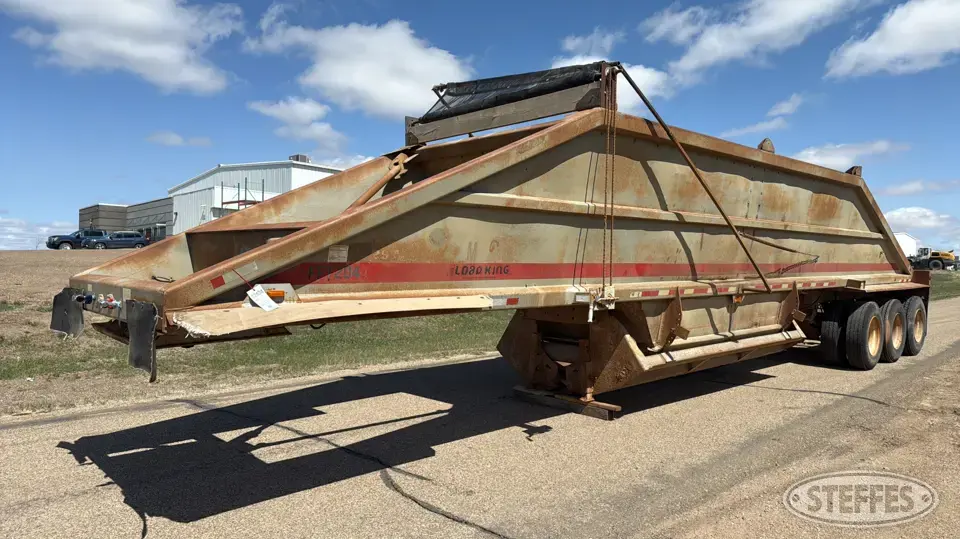 1986 Load King Belly Dump Trailer
