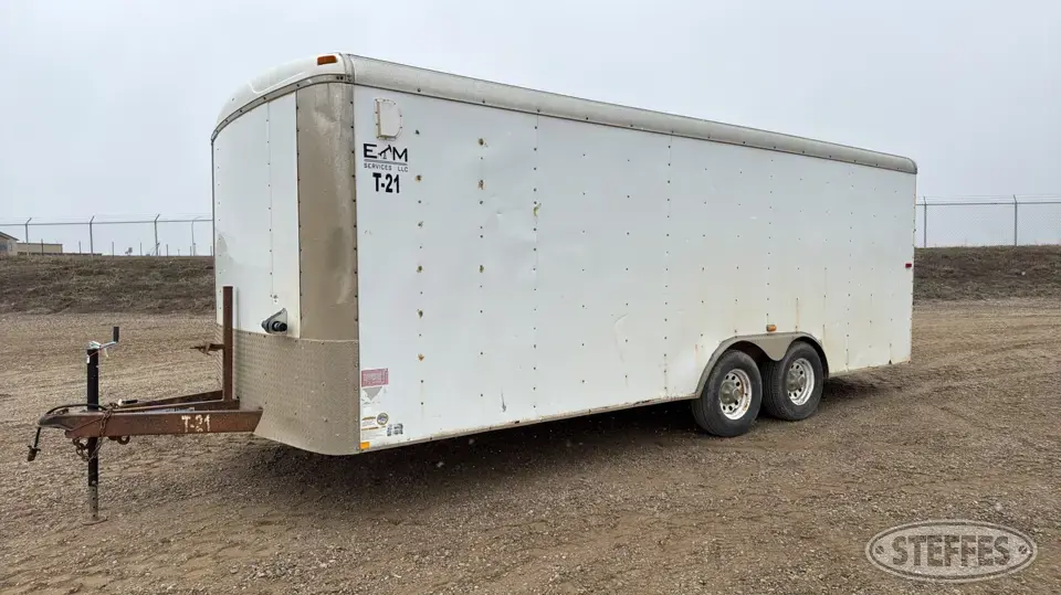 2015 Mirage Trailers MXL8.520TA3 Enclosed Cargo Trailer