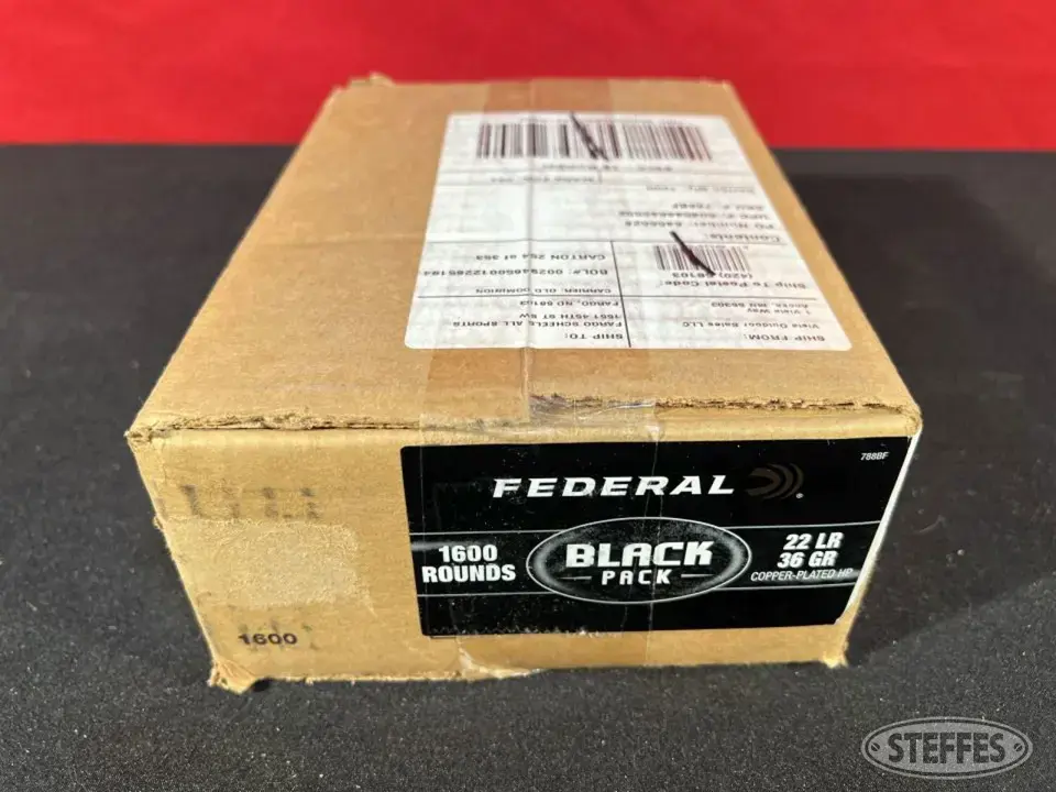 Federal Black Pack Ammo