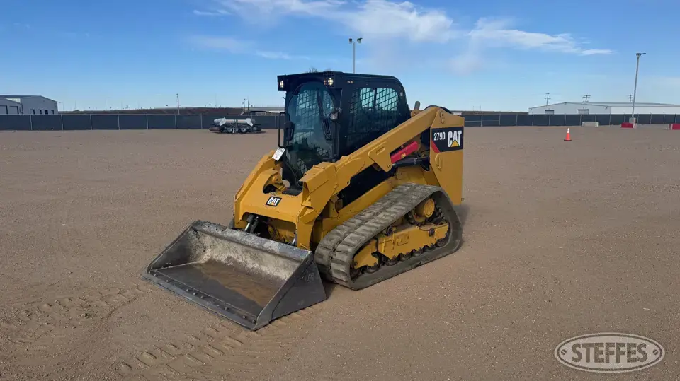 2017 CAT 279D Tracked Skid Steer