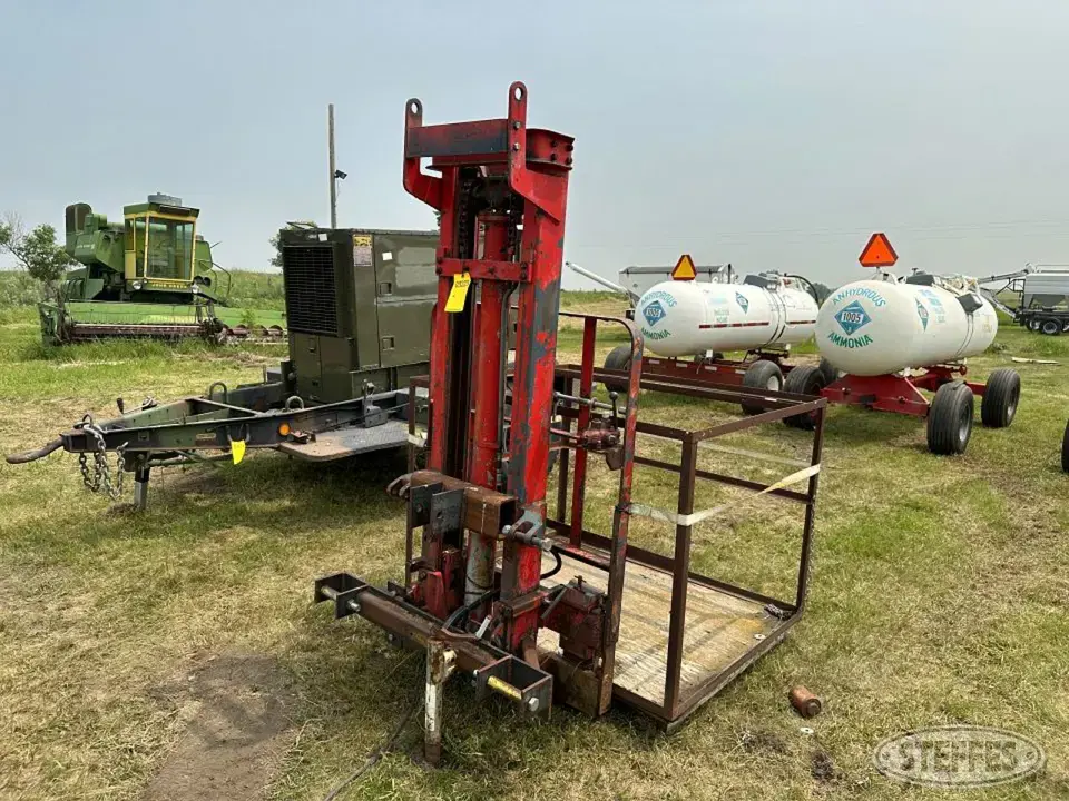 Shop-built Tractor Loaders and Attachment
