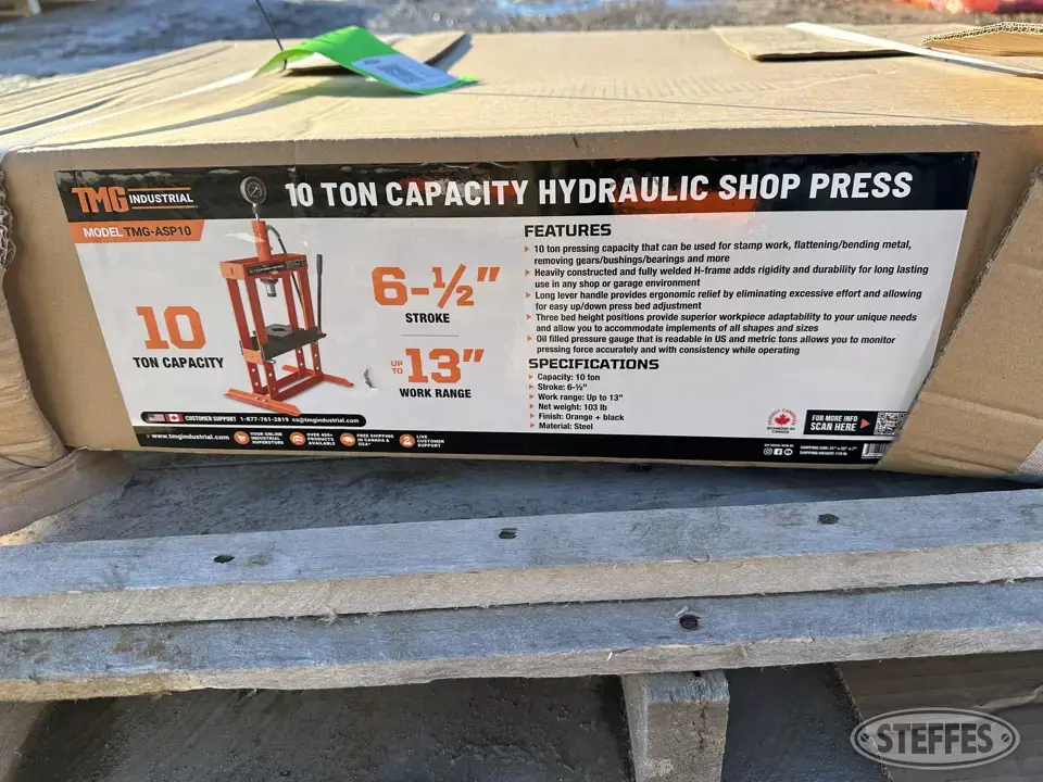 2023 TMG ASP10 General Tools and Shop Supply