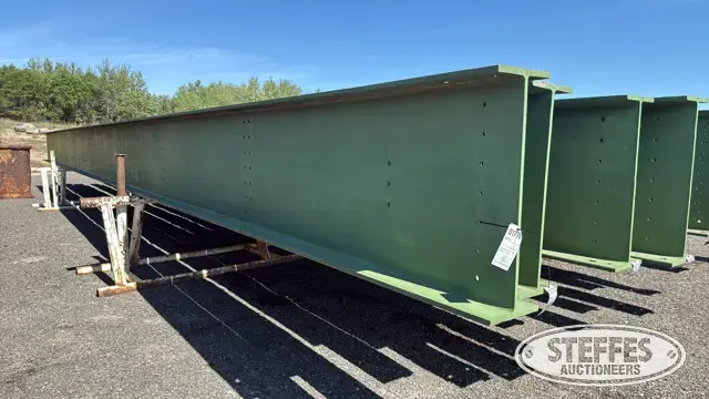 (1) Temporary bridge support beam