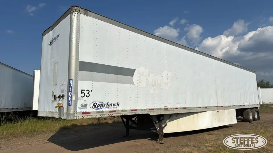 2007 Vanguard Van Trailer