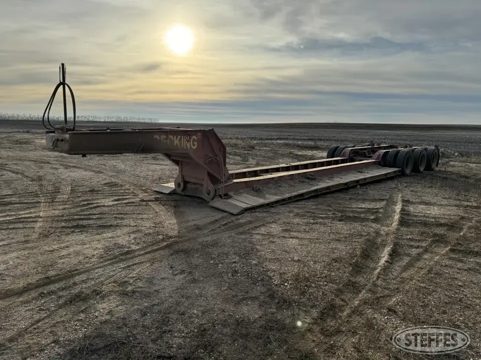 1989 Talbert Lowboy Trailer