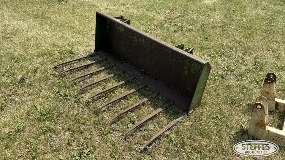 John Deere manure fork Farm Support Item