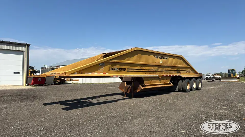 1994 Load King 2466-43-3 Belly Dump Trailer