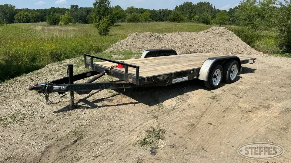 2004 H&H Speed Loader MX Flatbed Trailer