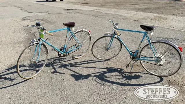 (2) Flandria Belgian touring bicycles