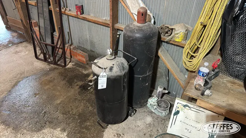 (2) Cylinder tanks Shop Equipment-Other