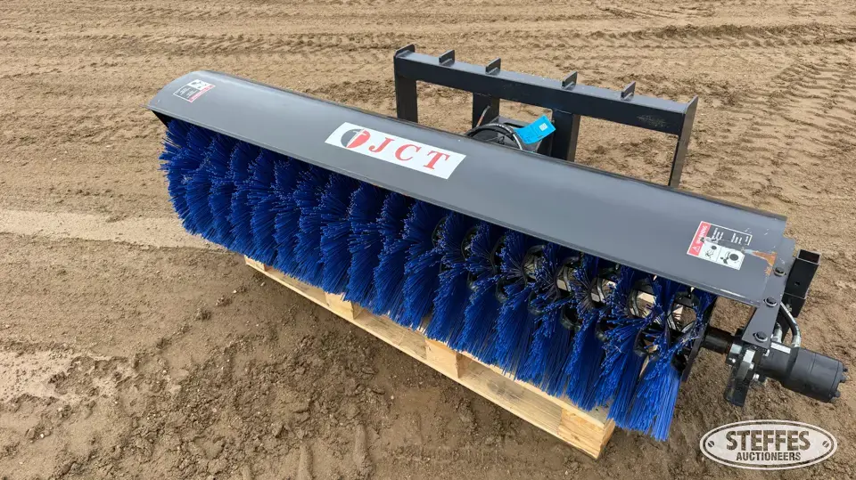 JCT rotary angle broom Skid Steer Broom