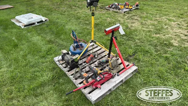 Assorted power tools and equipment