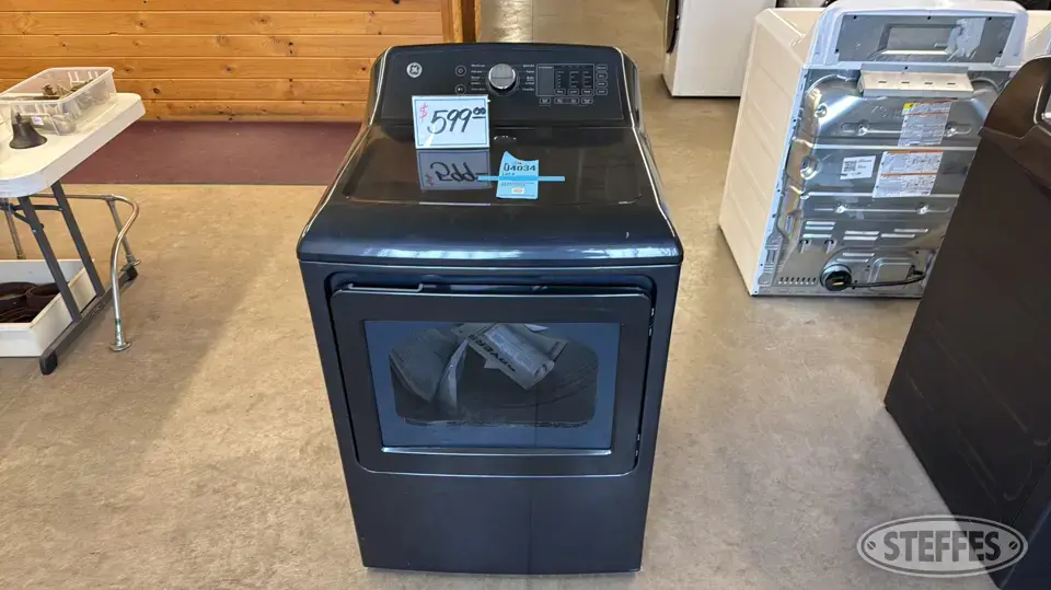 GE GTD58EBPV0DG front load dryer Personal Property