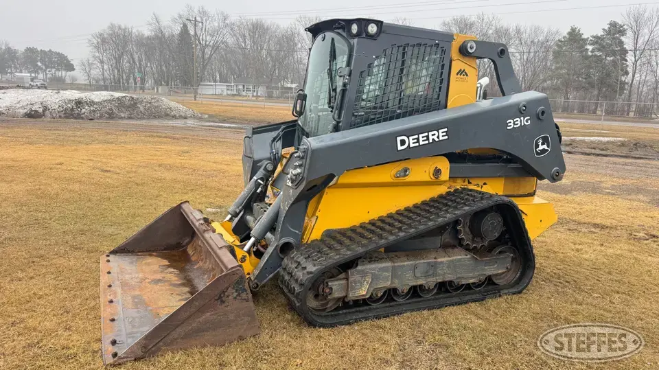 2019 Deere 331G Tracked Skid Steer