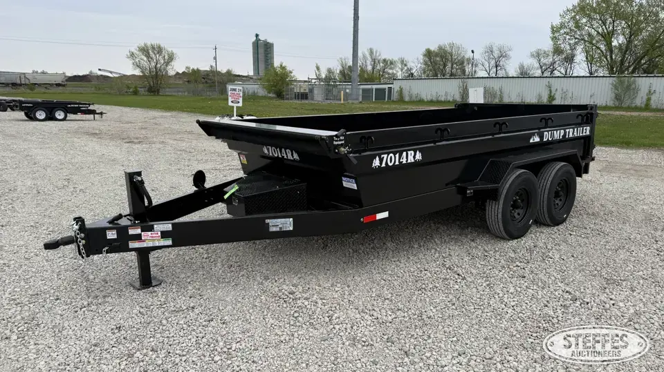 2026 Industrias America 7014R Bumper Dump Trailer