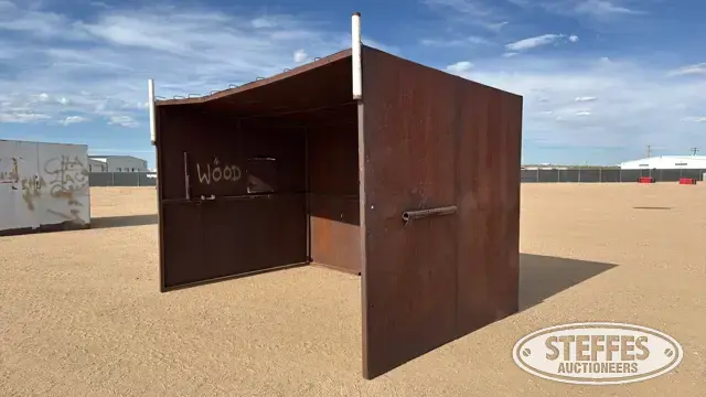 Shop-built shed