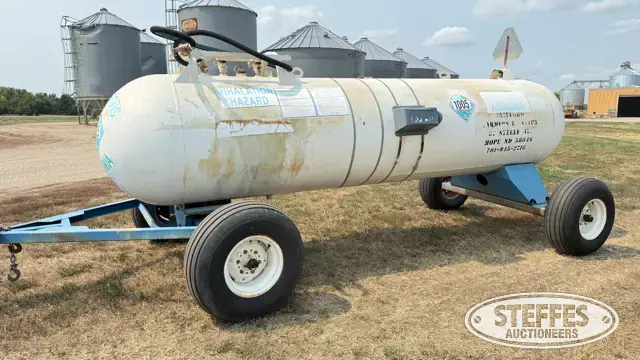 Trinity 1,000 gal. NH3 tank