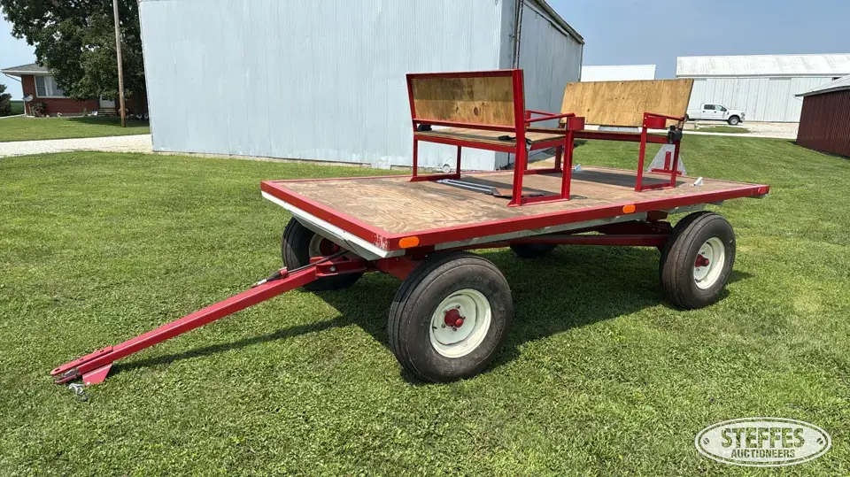 Flat rack Bale Transportation