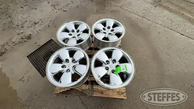 (4) Dodge Ram aluminum wheels
