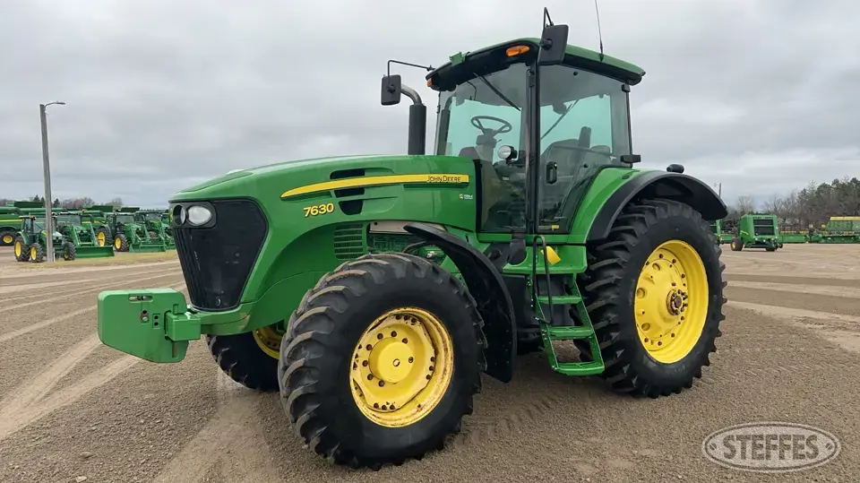 2008 John Deere 7630 MFWD Tractor
