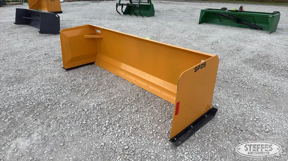 2026 Industrias America SP09 Skid Steer Snow Pushers and Snowblower