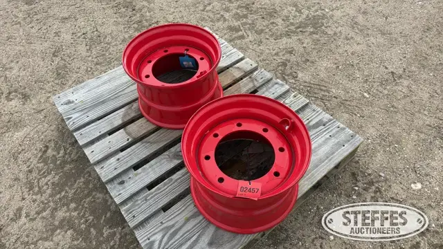 Skid loader rims