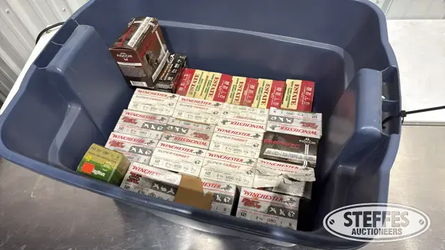 Assorted shot gun ammo