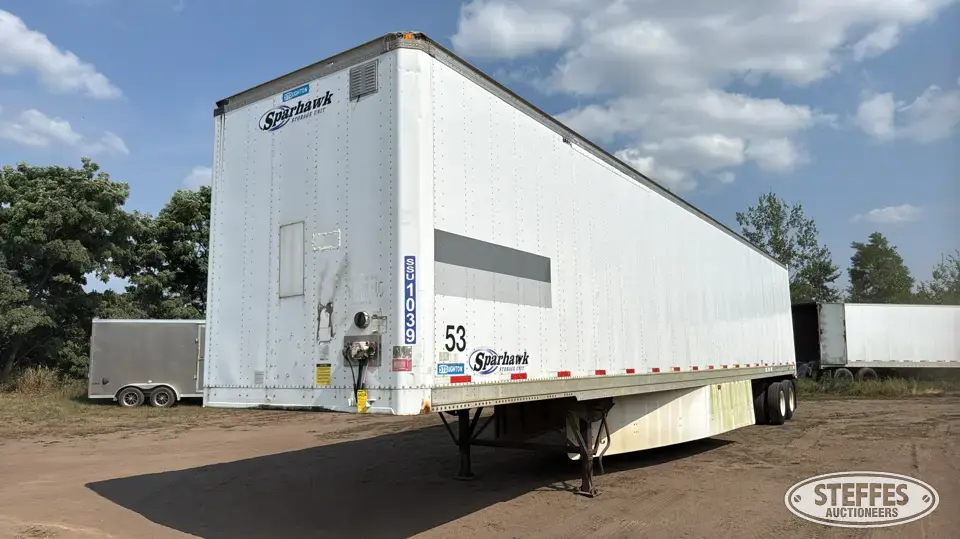 2007 Stoughton AVW-535T-S-C-AR Van Trailer