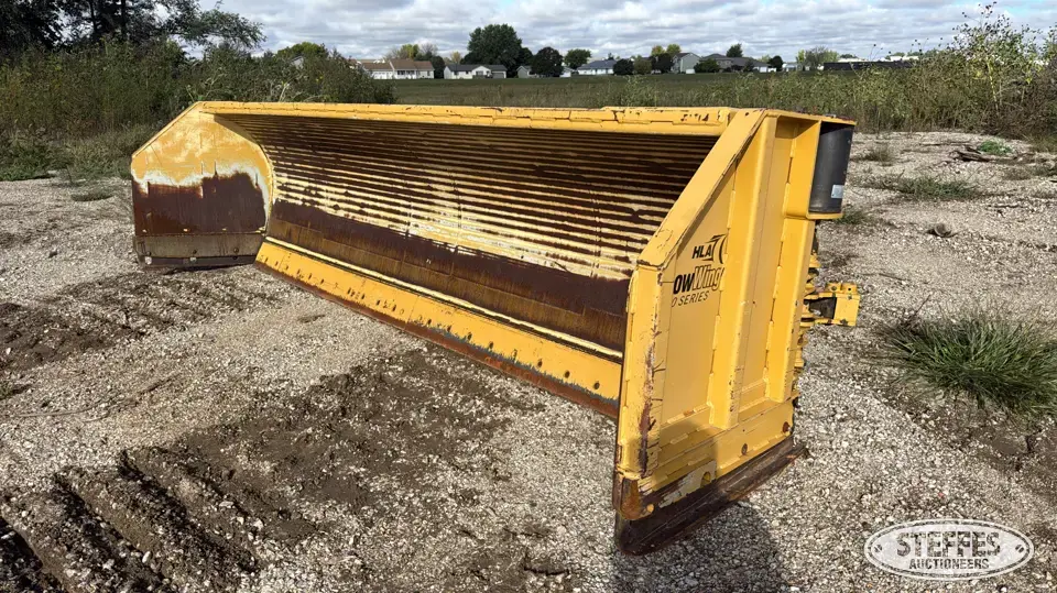 HLA Attachments SnowWing 5200 Loader Attachment