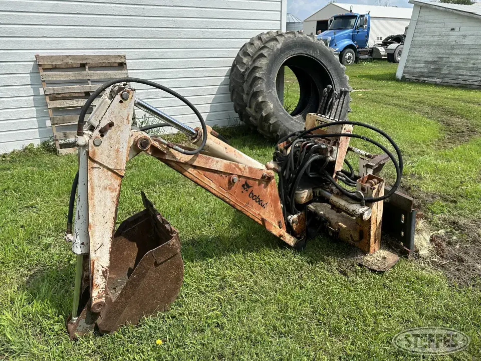 Clark Bobcat Skid Steer Backhoe