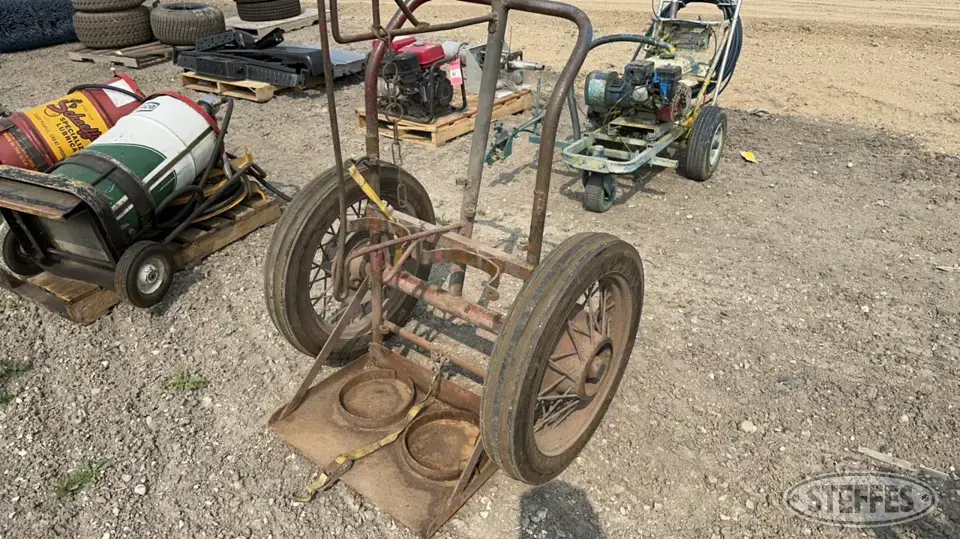 Shop-built torch cart Welding