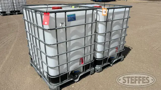 (2) Poly totes