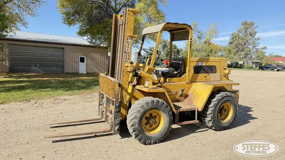 Pettibone rough terrain forklift