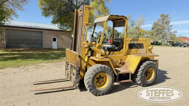 Pettibone rough terrain forklift