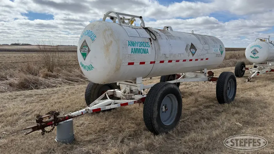 Trinity 1,450 gal. NH3 tank NH3 Trailers-Tank
