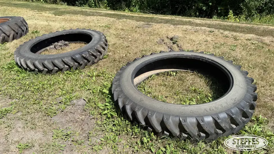 (2) Titan 320/90R46 tires Tractor-Implement Tire