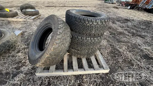 (4) BFGoodrich LT 285/75R16 tires
