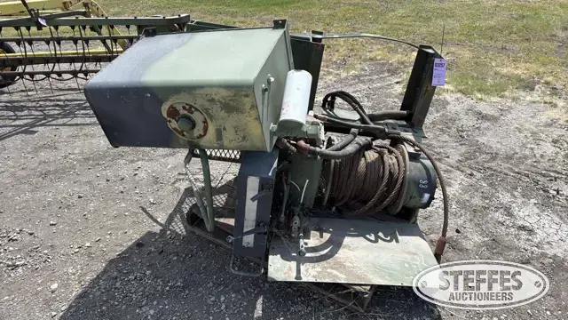Hyd. cable winch