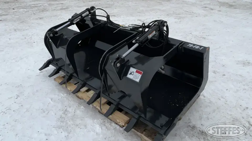 Stout 78-FB-T Grapple Bucket Skid Steer Bucket