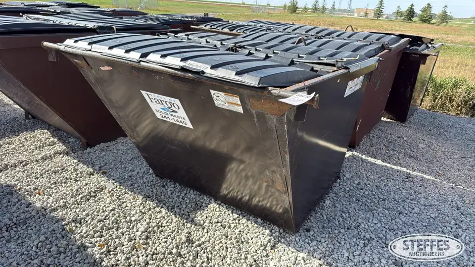 (3) 4 yd. dumpsters General Business Support Item