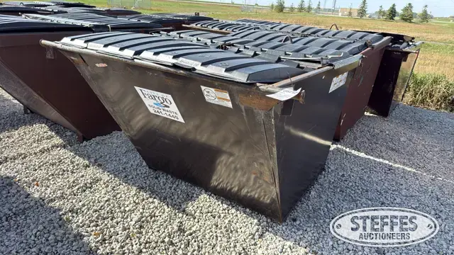 (3) 4 yd. dumpsters